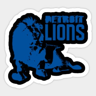 Detroit Lions Sticker